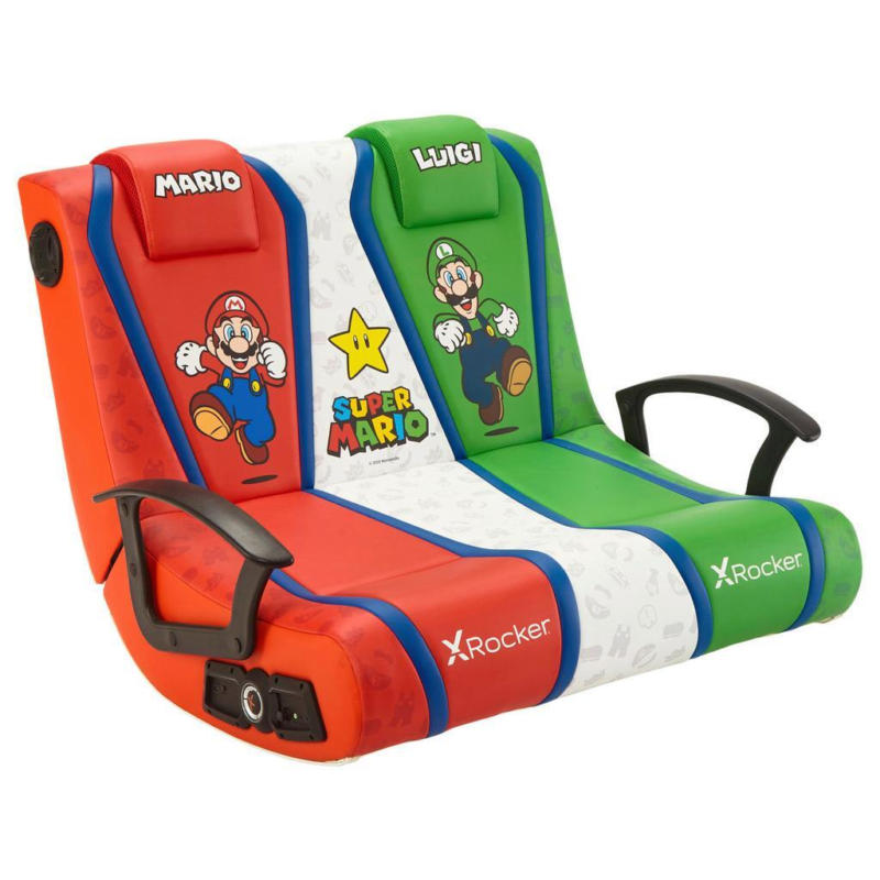 Gaming Stuhl Super Mario Dual Rocker inkl. Lautsprecher