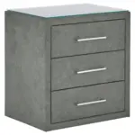 Möbelix Nachtkästchen Dunkelgrau H: 60 Cm Kleopatra