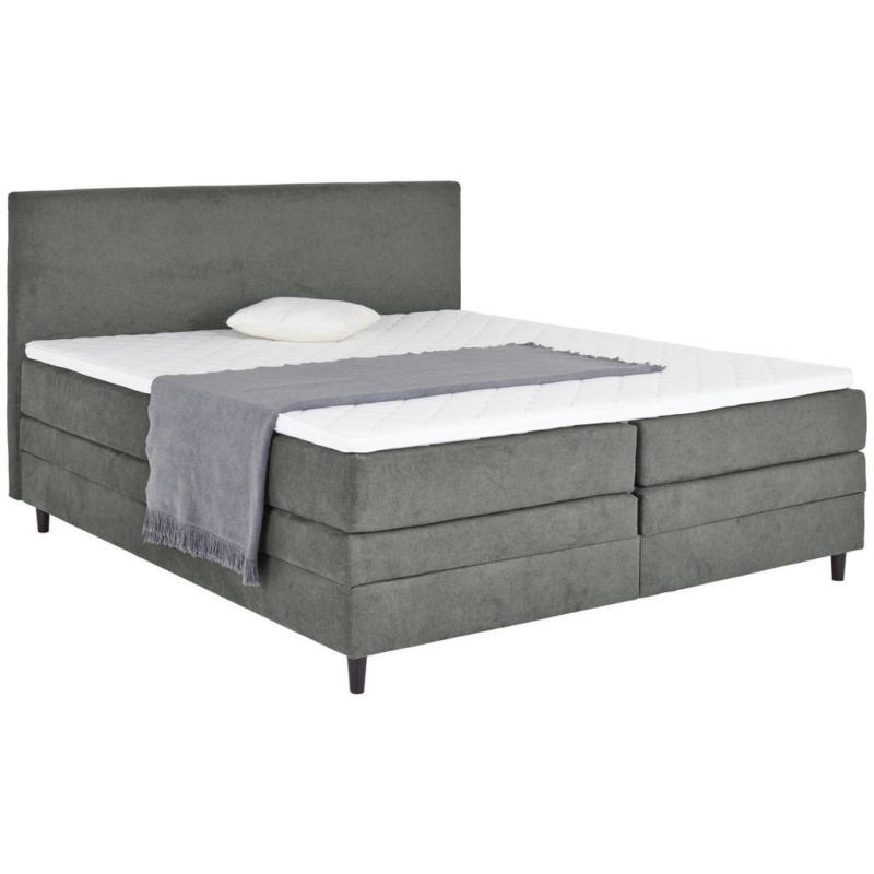 Boxspringbett Mit Topper & Bettkasten 180x200 Kleopatra