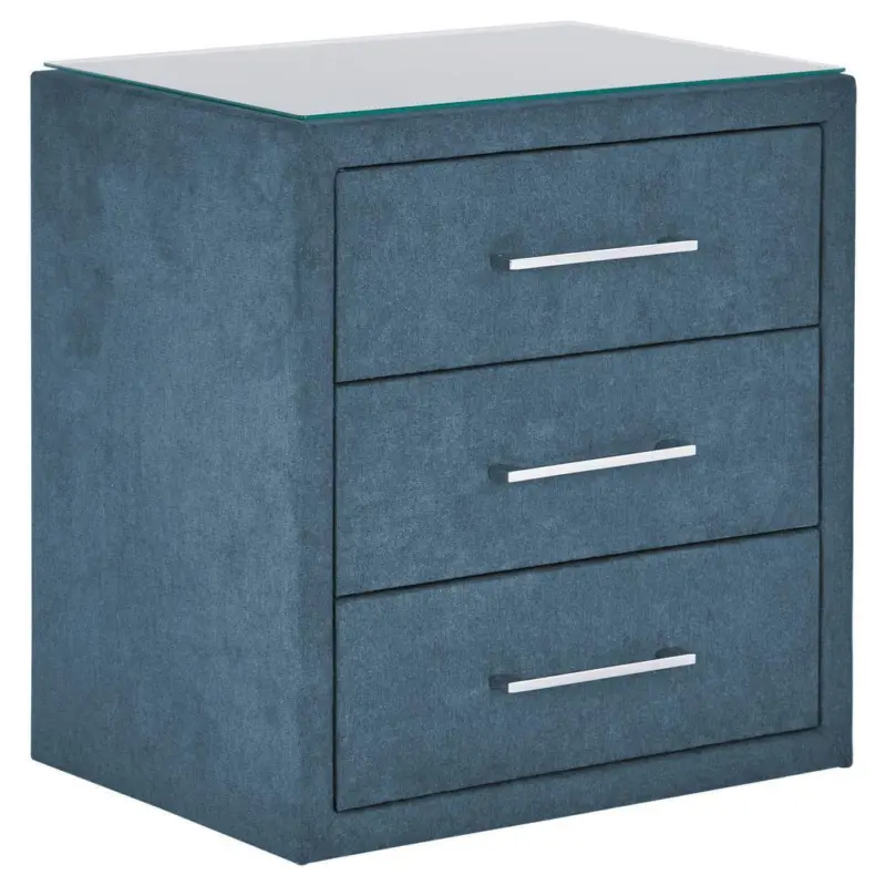 Nachtk&auml;stchen Blau H: 60 Cm Kleopatra