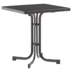 Möbelix Gartentisch Klappbar Holzwerkstoff/Metall L 70 cm