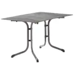 Möbelix Gartentisch Klappbar Holzwerkstoff/Metall L 120 cm