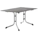 Möbelix Gartentisch Klappbar Holzwerkstoff/Metall L 140 cm