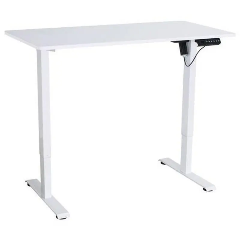 Schreibtisch B 120cm H 118cm Bady, Weiß