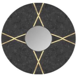 Wandspiegel Dexter 125 Schwarz