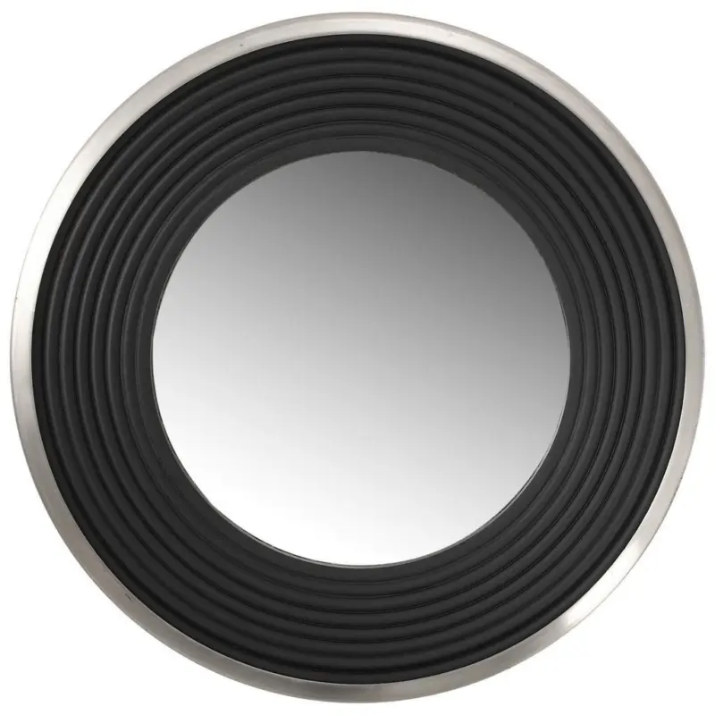 Wandspiegel Eleganca 725 Silber / Schwarz