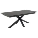 Möbelix Esstisch Ausziehbar Heaven 200-240x100x76cm Schwarz