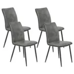 Möbelix Stuhl-set Caroline S Grau
