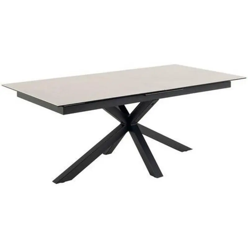 Esstisch Ausziehbar Heaven 200-240x100x76cm Schwarz/grau