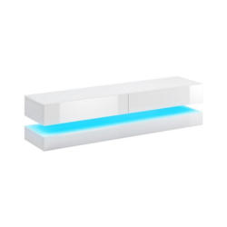 Lowboard Tv Stand Fly Led Weiß B: 140 Cm