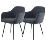 Möbelix Armlehnstuhl-set Mila I S Grau