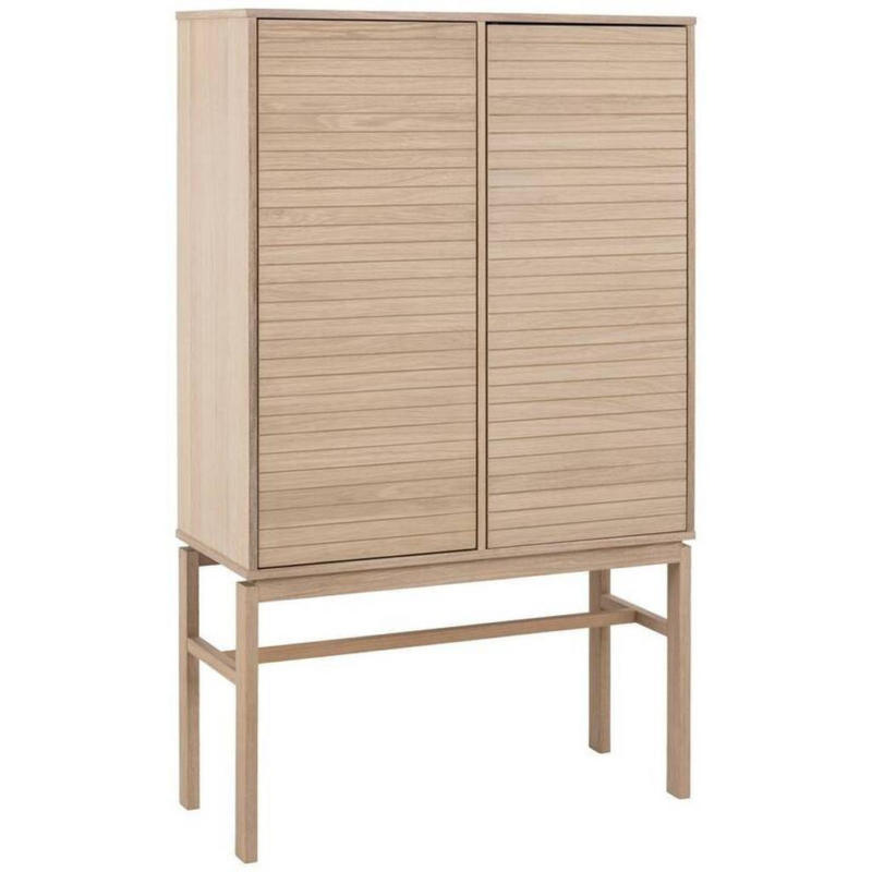 Highboard Linley Eichefarben B: 90,8 Cm