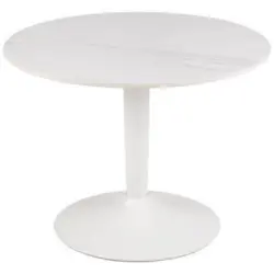 Beistelltisch Malta Weiß B: 60 cm