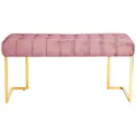 M&ouml;belix Hockerbank Rare 200 Altrosa