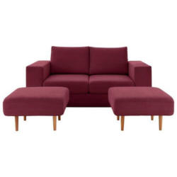 4-sitzer-sofa Looks Rot/beere