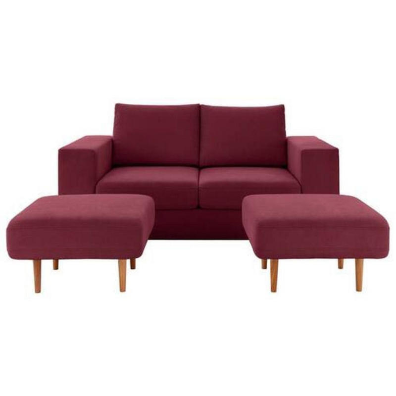 4-sitzer-sofa Looks Rot/beere