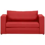Möbelix 2-Sitzer-Sofa Mit Schlaffunktion Lisa Rot