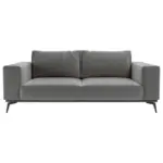 Möbelix 2-Sitzer-Sofa Isolde Dunkelgrau