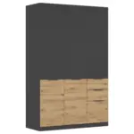 Möbelix Drehtürenschrank Mit Schubladen 136cm Max-Extra