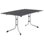 Möbelix Gartentisch Holzwerkstoff /Metall L 165 cm