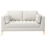 Möbelix 2-Sitzer-Sofa Doti Weiß