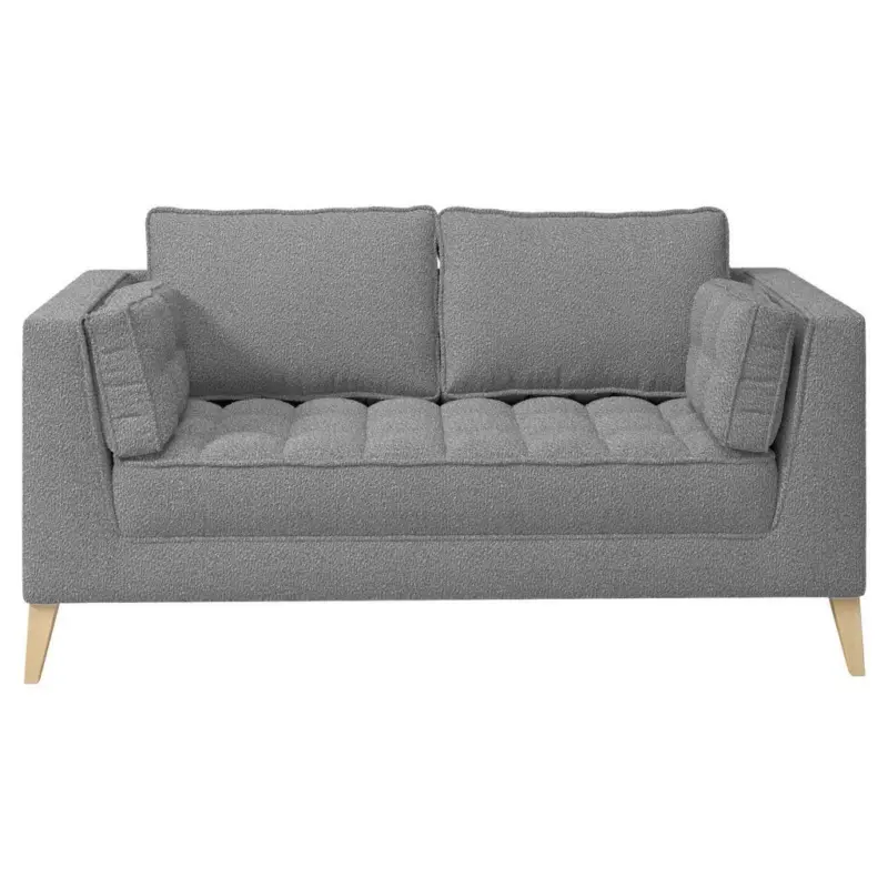 2-Sitzer-Sofa Doti Bouclé Taupe