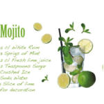 Möbelix Dekosticker Mojito