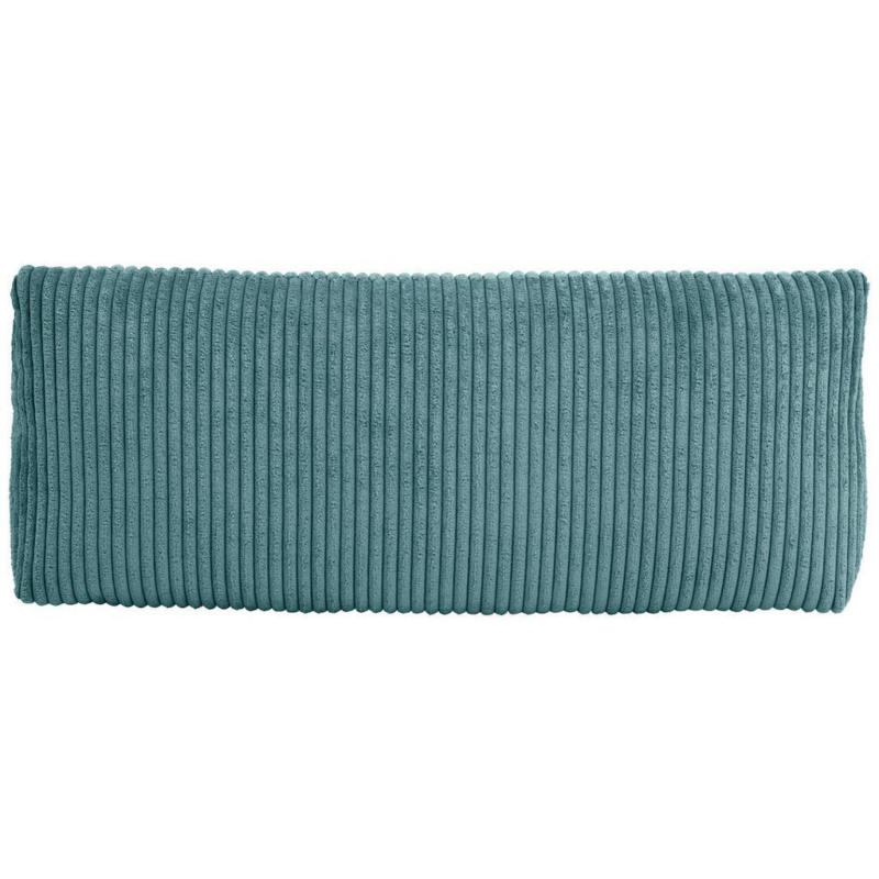 Rückenkissen Lenata 60x25 cm Eisblau Cord