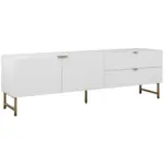 Möbelix Tv-lowboard Edinburgh B: 179 Cm Weiß