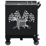 Möbelix Werkstattwagen Leer Schwarz/weiß B: 75,2 Cm