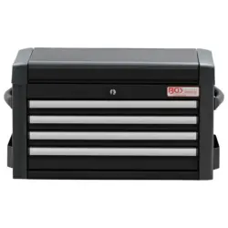 Aufsatz für Werkstattwagen Profi Schwarz/Silber B: 73 cm