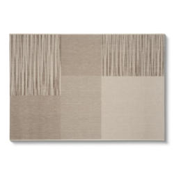 Flachwebteppich Beige Amanza 160x230 Cm Synthetikfaser