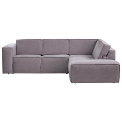 Ecksofa Dice Grau 275x220 cm