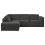 M&ouml;belix Ecksofa Dice Anthrazit 220x275 cm