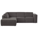 Möbelix Ecksofa Dice Dunkelgrau 220x275 cm