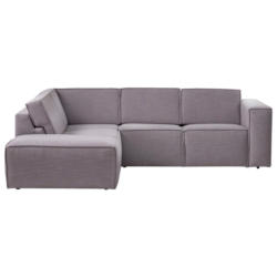 Ecksofa Dice Grau 220x275 cm