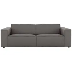3-Sitzer-Sofa Dice Dunkelgrau