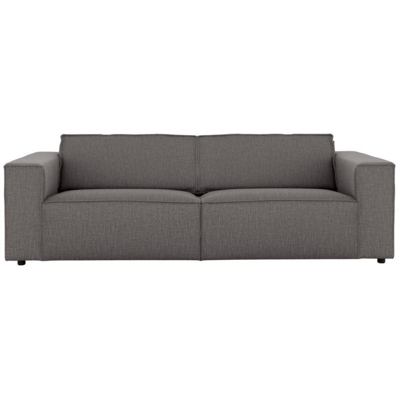 3-Sitzer-Sofa Dice Dunkelgrau