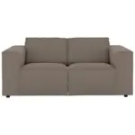 Möbelix 2-Sitzer-Sofa Dice Taupe/Grau