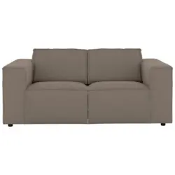 2-Sitzer-Sofa Dice Taupe/Grau