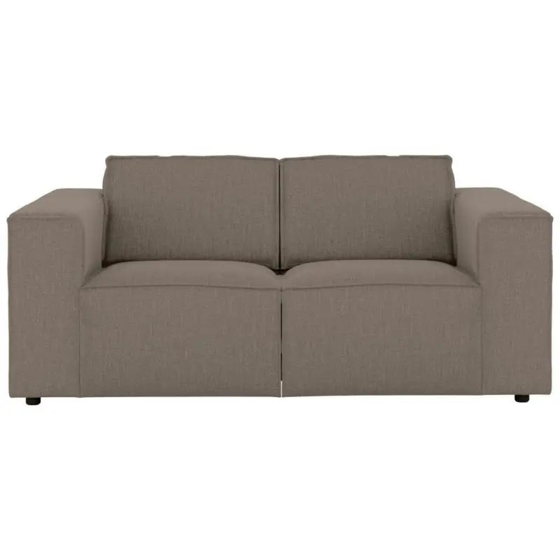 2-Sitzer-Sofa Dice Taupe/Grau