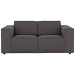 Möbelix 2-Sitzer-Sofa Dice Dunkelgrau