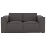 Möbelix 2-Sitzer-Sofa Dice Dunkelgrau