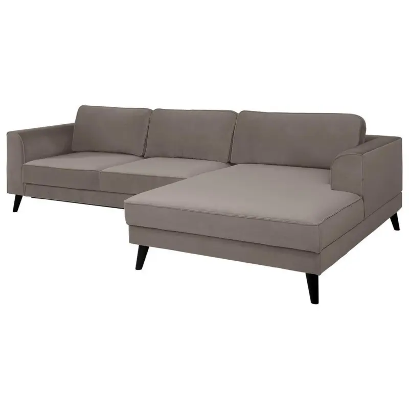 Ecksofa mit Schlaffunktion Lumber Jack Taupe