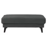 M&ouml;belix Polsterhocker Lumber Jack Anthrazit Velours