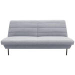 Möbelix 2-Sitzer-Sofa Looks Ix Grau/Hellblau