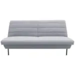 Möbelix 2-Sitzer-Sofa Looks Ix Grau/Hellblau