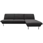 M&ouml;belix Ecksofa Looks Ix Anthrazit