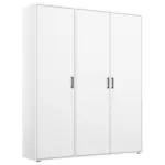 Möbelix Drehtürenschrank Voyager Weiß B: 140 Cm