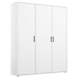 Drehtürenschrank Voyager Weiß B: 140 Cm